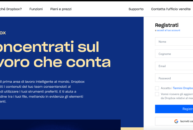 dropbox come funziona